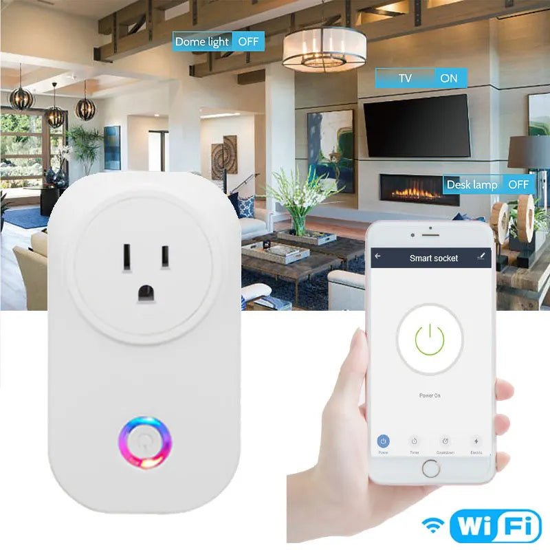 EU WiFi Smart Plug – 10A/16A with Energy Monitoring