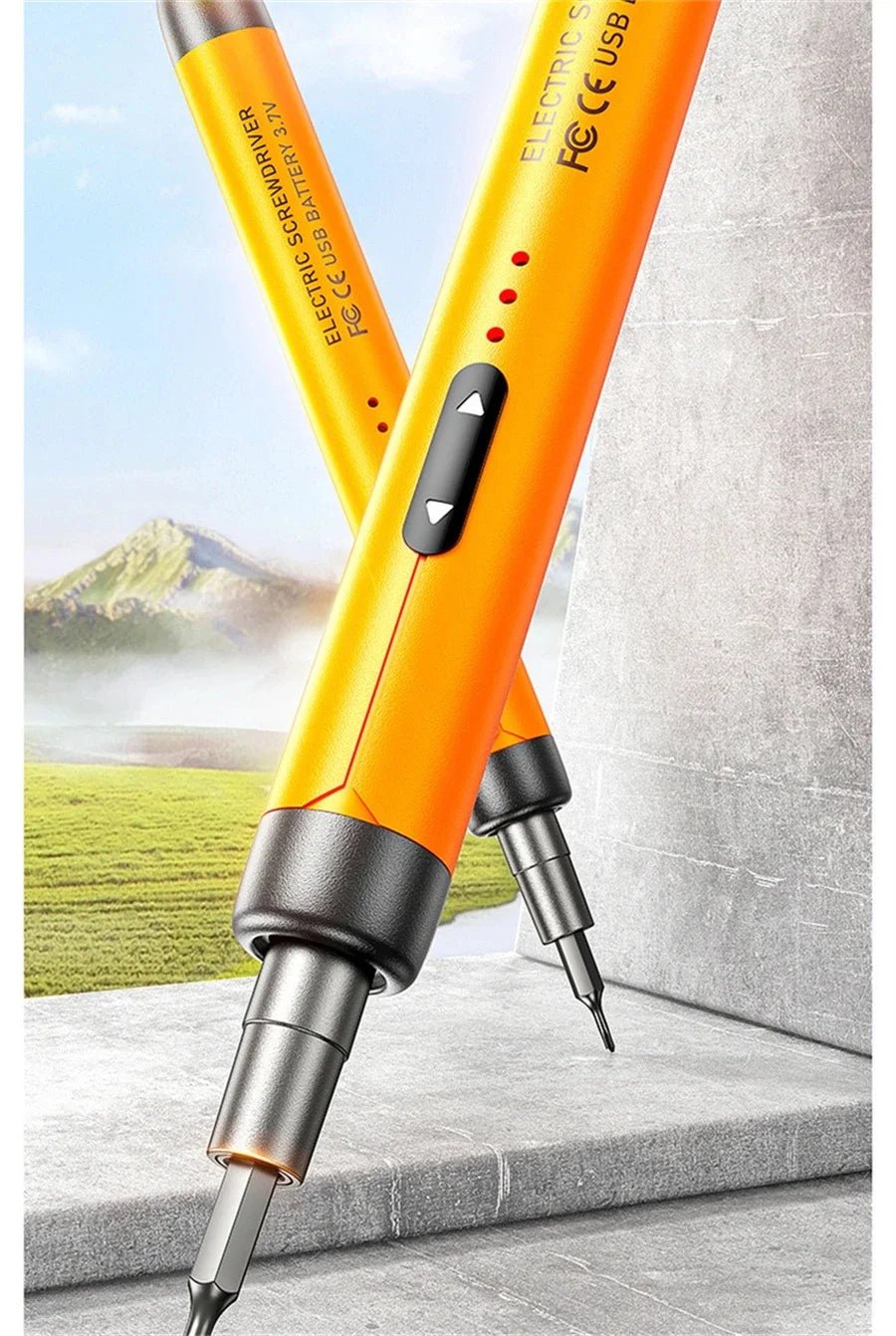 Rechargeable Type-C Electric Screwdriver Kit – Precision Cordless Power Tools for Cellphone & Computer Repairs