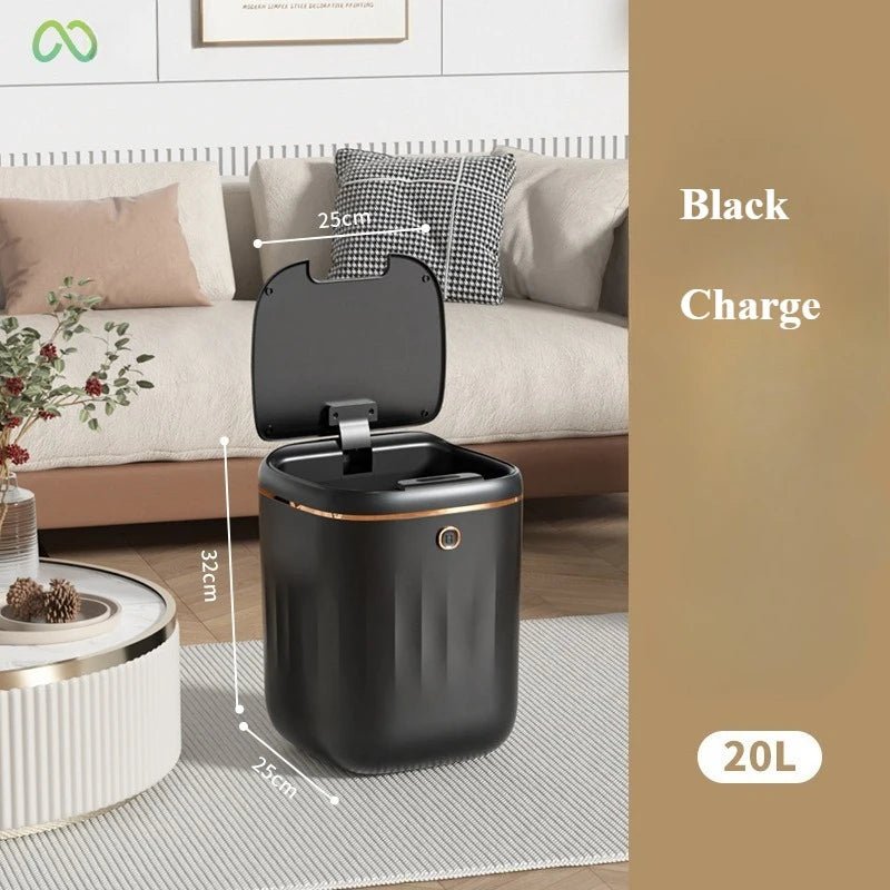 20L Automatic Smart Sensor Trash Can – Large Waterproof Bin