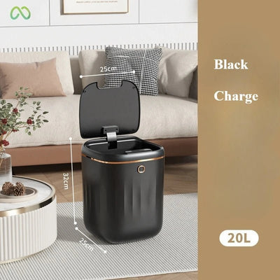 20L Automatic Smart Sensor Trash Can – Large Waterproof Bin