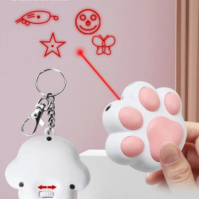 Pet Toys Cat USB Rechargeable Multifunctional Pet Laser Toy For Cats Interactive Funny Kitten Training Laser Toy Cat Accessories