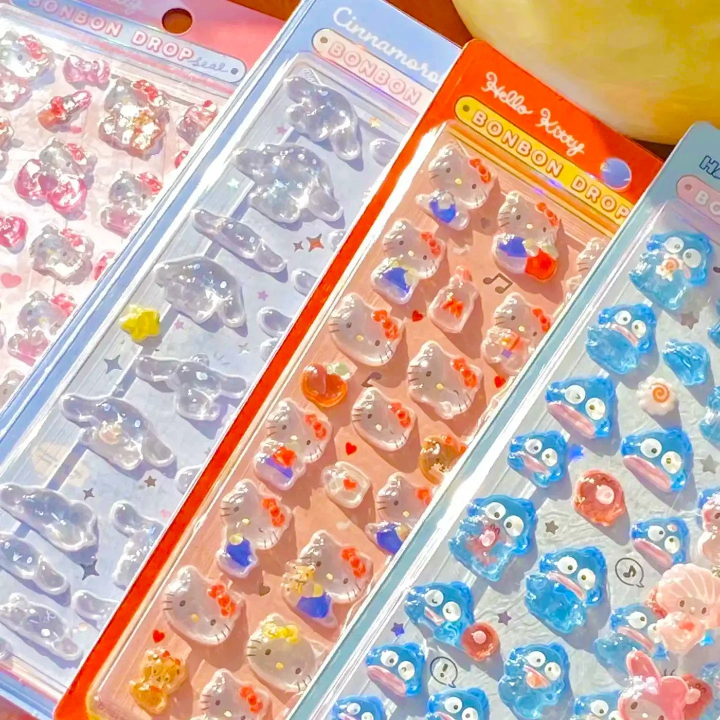 Hello Kitty 3D Jelly Sticker Toys – Creative Fun by Avisgo