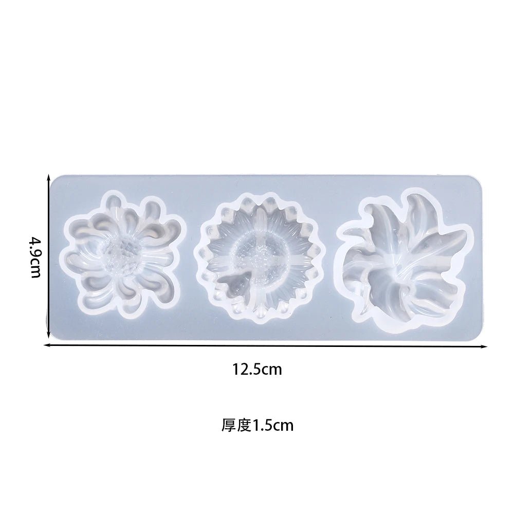 Heart Love Pendant Silicone Mold – DIY Resin Jewelry Kit