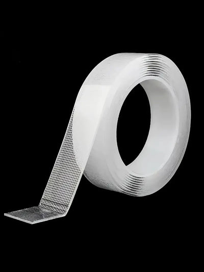 1pc Ultra-strong Double-sided Adhesive Nano Tape, Clear Removable Waterproof Extra Strong Sticky Strip, Heavy-duty Two Side Tape