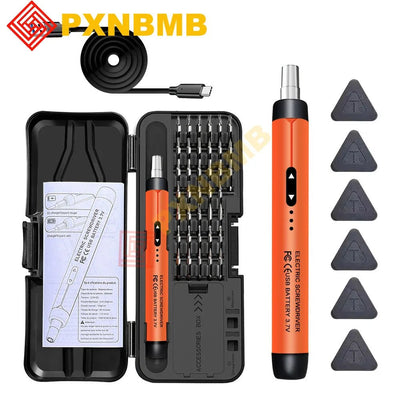 Rechargeable Type-C Electric Screwdriver Kit – Precision Cordless Power Tools for Cellphone & Computer Repairs