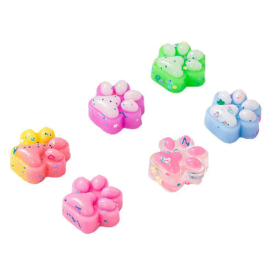 10PCS Mini Cat Claw Plush Toys – Fun Stress Relief Party Favors