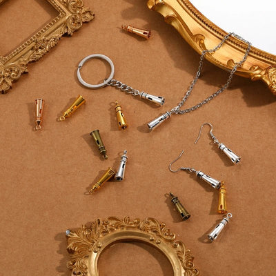 10pcs 5 Colors Lighthouse Charms – Keychain & Pendant DIY Jewelry 8x25mm