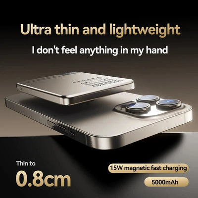 Xiaomi Ultra Wireless Magnetic Power Bank Travel Portable Fast Charging Capacity Digital External Battery For Magsafe IPhone