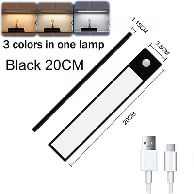 Rechargeable Motion Sensor LED Light – Wireless Cabinet & Closet Lamp