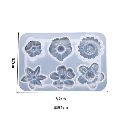 Heart Love Pendant Silicone Mold – DIY Resin Jewelry Kit