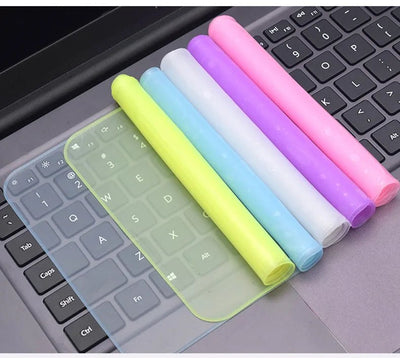 1Pc Silicone Universal Keyboard Cover For 12"-17" Laptop Notebook Silicone Protector Skin Laptop Dust Universal Film