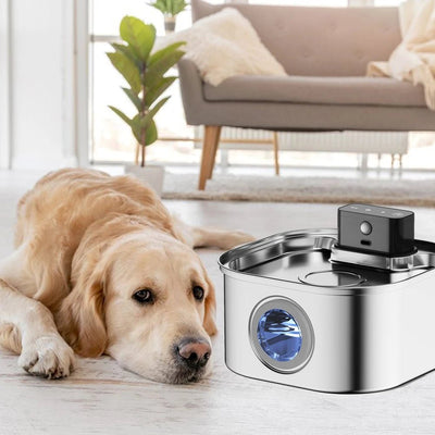 Wireless Charging Automatic Water Fountain  3.2L Intelligent Pet Water Dispenser With Filter Drinking Fountain For Cats Dogs