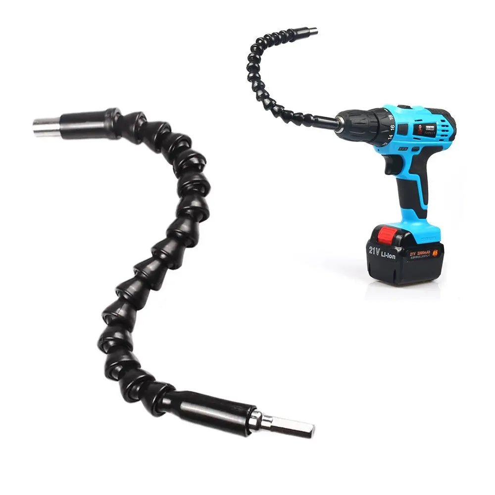 295mm Flexible Hex Drill Bit Extension – Magnetic Bit Holder