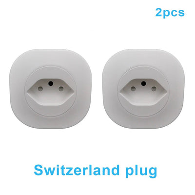 16A Swiss WiFi Smart Plug – Tuya Smart Life & Alexa Compatible