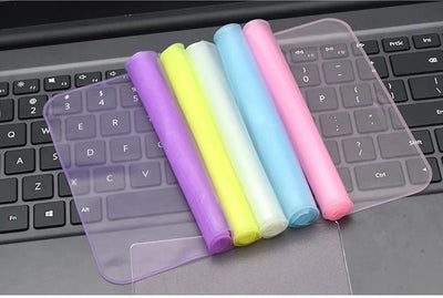 1Pc Silicone Universal Keyboard Cover For 12"-17" Laptop Notebook Silicone Protector Skin Laptop Dust Universal Film
