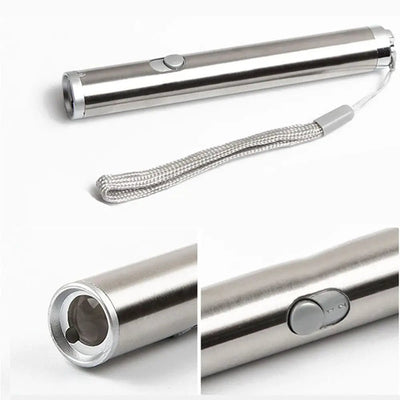 Toy Laser Pet Funny Interactive 2 In 1 Chaser Toys LED Light Cat Play Toys Pointer