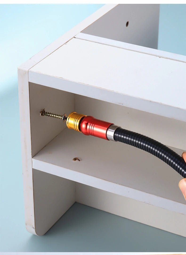 Magnetic Flexible Drill Bit Extension – Elastic Hex Soft Shaft Adapter for Power Tools