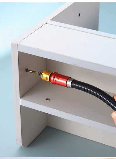 Magnetic Flexible Drill Bit Extension – Elastic Hex Soft Shaft Adapter for Power Tools