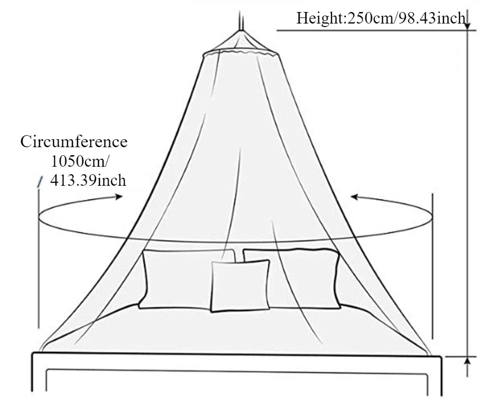 Solid Color Mosquito Net Canopy Bed Romantic Black Mosquito Net in Summer Encrypted Folding Universal Suspended 모기장