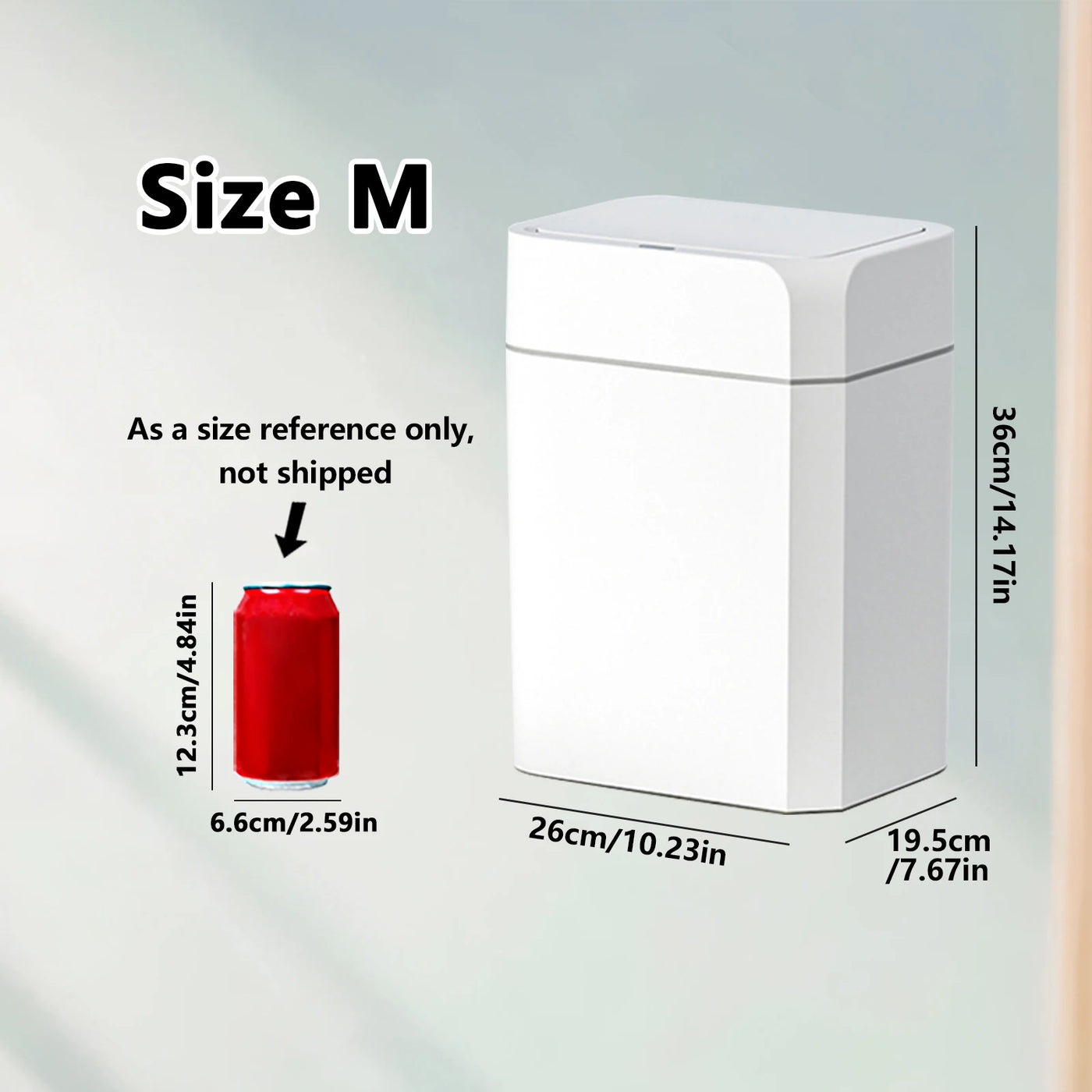 Smart Sensor Trash Can – Touchless Automatic Motion Bin