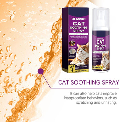 60ml Calming Cat Spray – Stops Scratching & Accidents