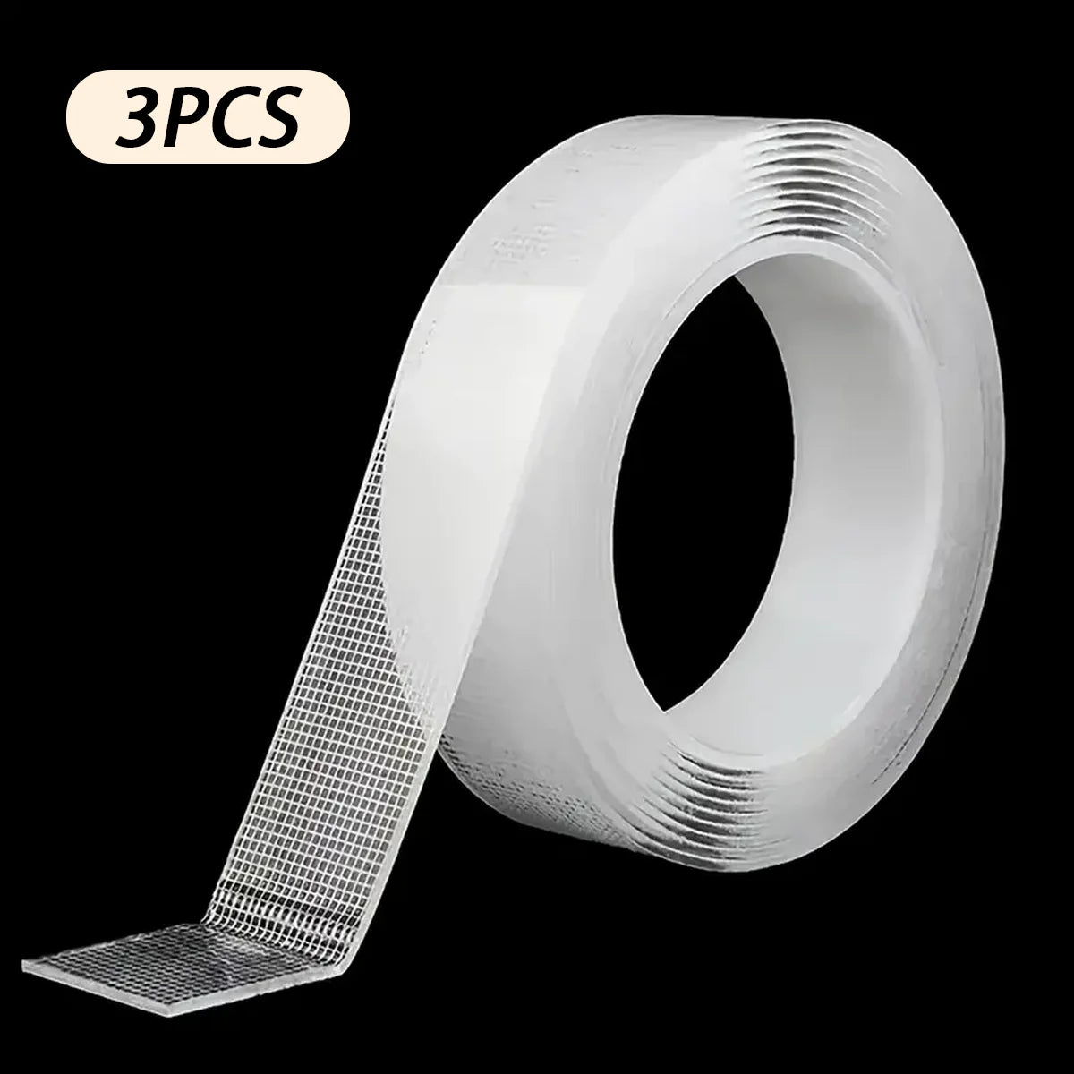 1pc Ultra-strong Double-sided Adhesive Nano Tape, Clear Removable Waterproof Extra Strong Sticky Strip, Heavy-duty Two Side Tape