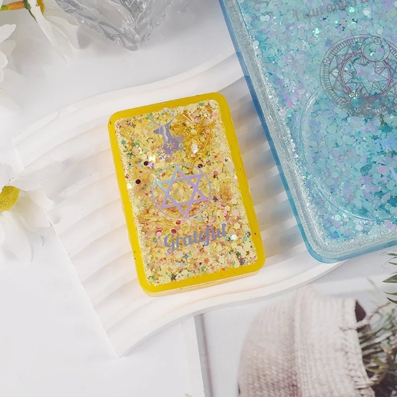 R3MC Epoxy Resin Mold  Pendant Silicone Molds Photo Frame Table Decoration