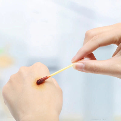 50PCS Medical Alcohol Cotton Swabs – Disposable Iodine Disinfected First Aid for Home & Travel