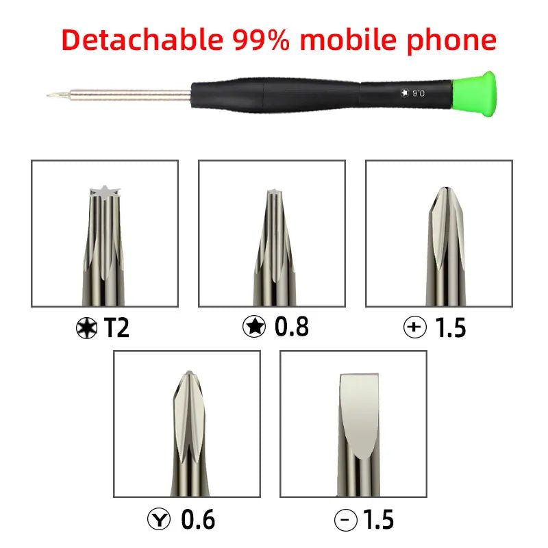 High-Precision Screwdriver Kit – Compact Repair Tools for Electronics & Devices