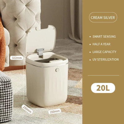 Smart Sensor Trash Can – Automatic Touchless 22/20L Bin