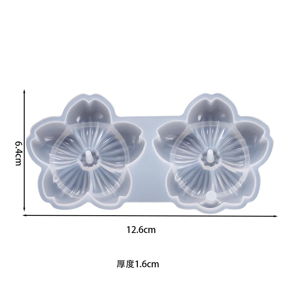 Heart Love Pendant Silicone Mold – DIY Resin Jewelry Kit