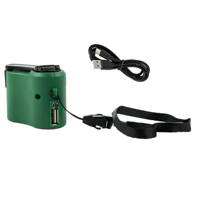 USB Hand-Cranked Charger Generator With Data Cable Mobile Phone Charging Backup Power Supply For Outdoor Power Tool Accessories
