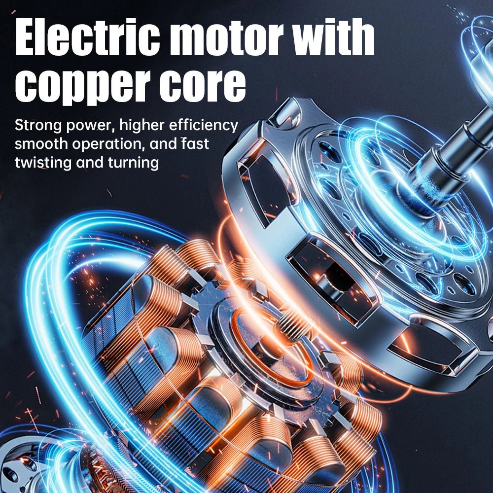 Cordless Electric Screwdriver – Precision Drill Driver Tool Kit for Home Use