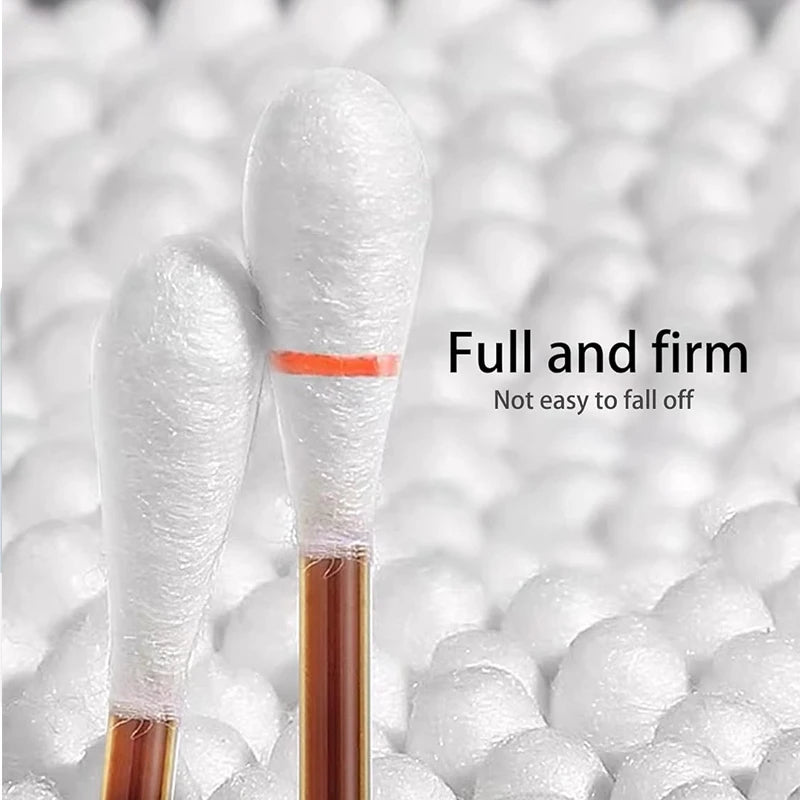 50PCS Medical Alcohol Cotton Swabs – Disposable Iodine Disinfected First Aid for Home & Travel