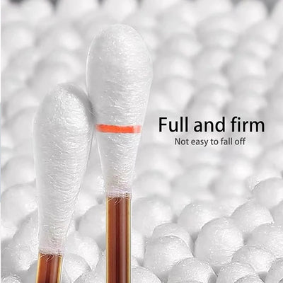 50PCS Medical Alcohol Cotton Swabs – Disposable Iodine Disinfected First Aid for Home & Travel