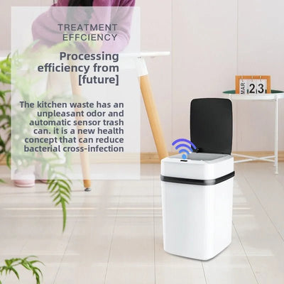 13L Smart Sensor Trash Can – Fully Automatic Touchless Bin