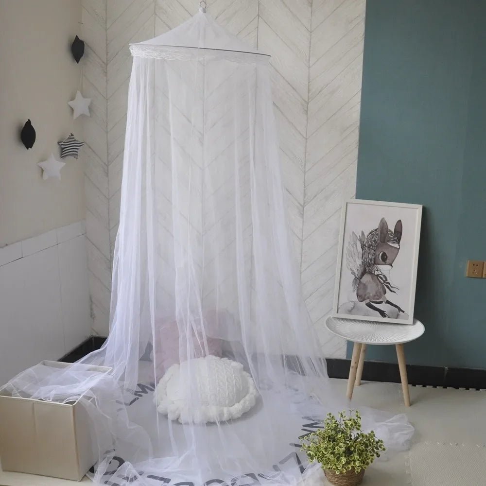 Solid Color Mosquito Net Canopy Bed Romantic Black Mosquito Net in Summer Encrypted Folding Universal Suspended 모기장