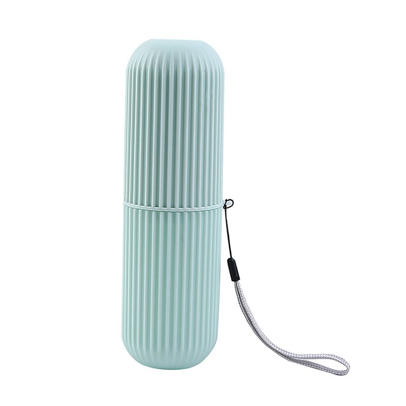 Portable Travel Toothbrush & Toothpaste Holder Case.