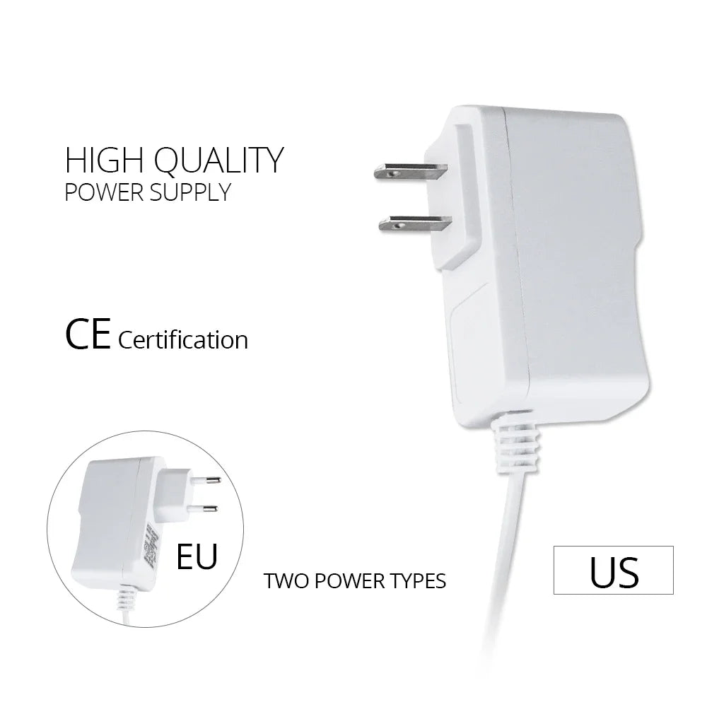 Motion Sensor LED Strip Light DC 12V Waterproof Under Cabinet Lamp For Bedroom Kitchen Flexible LED Strip US EU Power Adapter