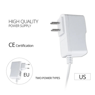 Motion Sensor LED Strip Light DC 12V Waterproof Under Cabinet Lamp For Bedroom Kitchen Flexible LED Strip US EU Power Adapter