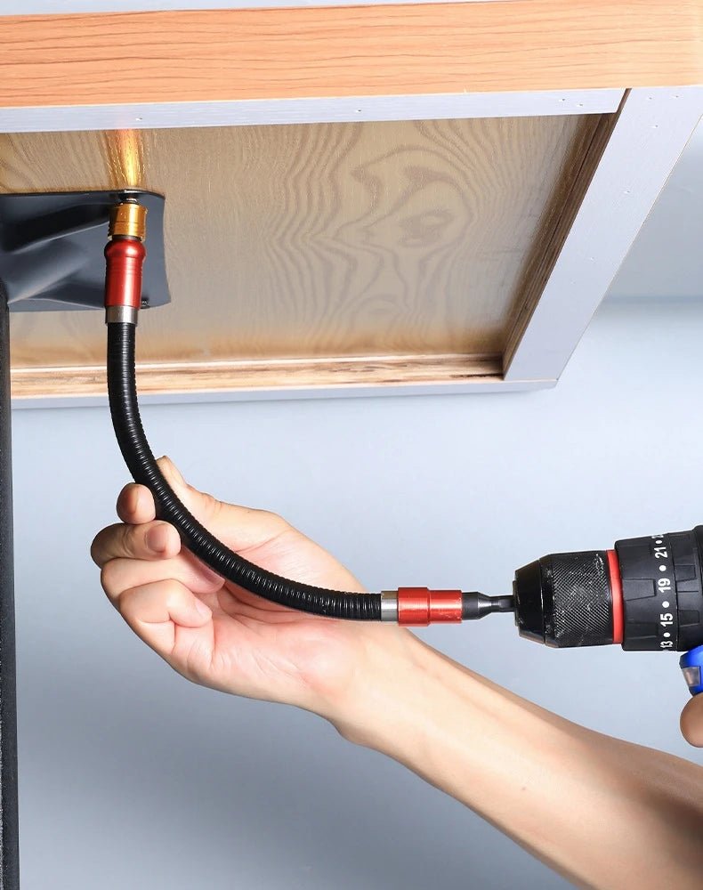 Magnetic Flexible Drill Bit Extension – Elastic Hex Soft Shaft Adapter for Power Tools
