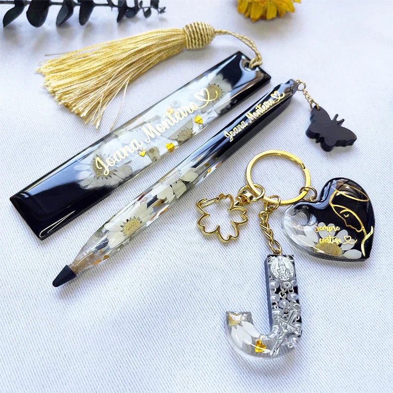 Transparent Pen & Bookmark Silicone Mold Set – DIY Resin Crafts