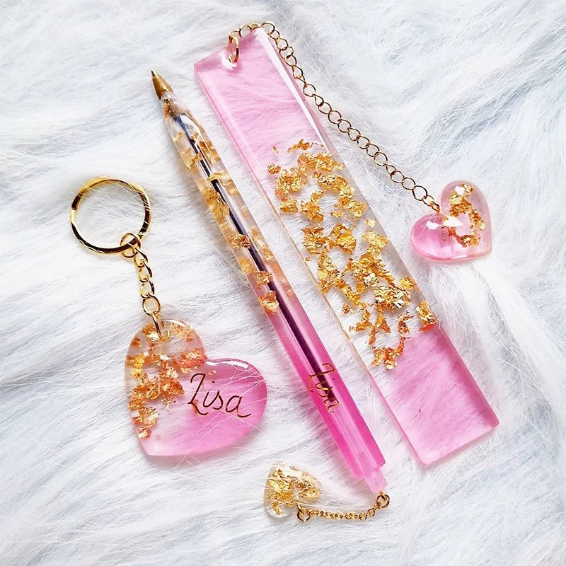 Transparent Pen & Bookmark Silicone Mold Set – DIY Resin Crafts