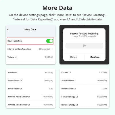 Zemismart Zigbee Smart Energy Meter – 2-Phase 120A Power Monitor