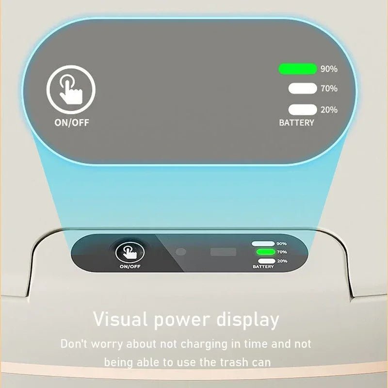 20L Automatic Smart Sensor Trash Can – Large Waterproof Bin