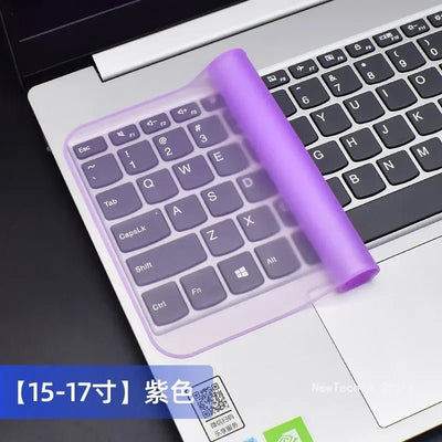 1Pc Silicone Universal Keyboard Cover For 12"-17" Laptop Notebook Silicone Protector Skin Laptop Dust Universal Film