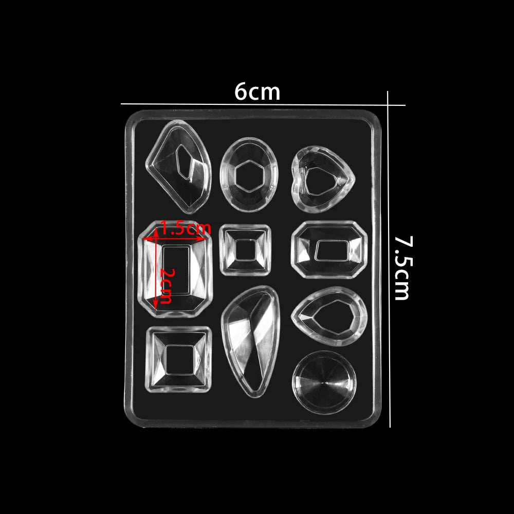 Heart Love Pendant Silicone Mold – DIY Resin Jewelry Kit