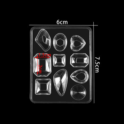 Heart Love Pendant Silicone Mold – DIY Resin Jewelry Kit