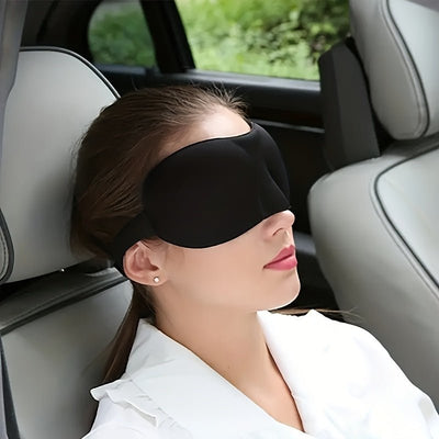 Natural Silk Sleep Mask - Light-Blocking, Ultra-Soft, Adjustable Comfort - Perfect for Travel & Everyday Use